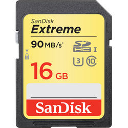 Cartao Memoria Sandisk extreme SDHC 16GB