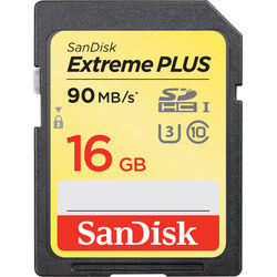 Cartao Memoria Sandisk extreme plus SDHC 16GB