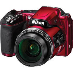 camera nikon COOLPIX L840 vermelha