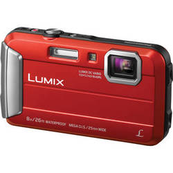 camera panasonic lumix dmcts30 vermelha