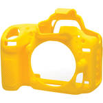 capa protetora silicone easycover nikon d750 amarela