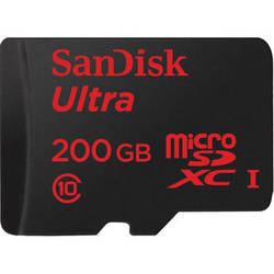 cartao SanDisk 200GB Ultra UHSI microSDXC