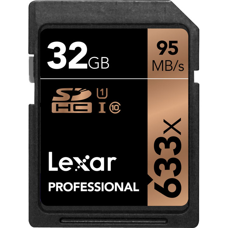 cartao lexar sdhc 32gb 633x