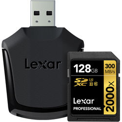 cartao lexar sdxc 2000x 128gb