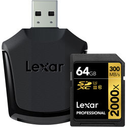 cartao lexar sdxc 2000x 64gb