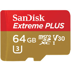 cartao memoria sandisk extreme plus microsdhc 64gb