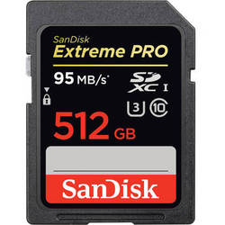 cartao memoria sandisk sdxc extremepro 512gb