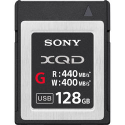 cartao memoria sony xqd serieG 128GB