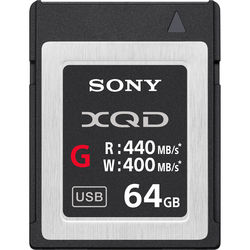 cartao memoria sony xqd serieG 64GB