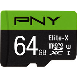 cartao microsdxc pny elitex 64gb