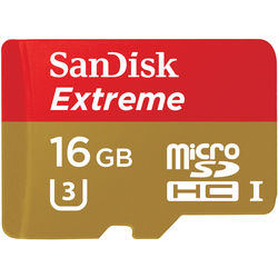 cartao sandisk microsdhc 16gb extreme