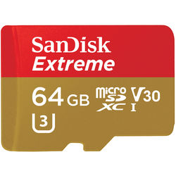 cartao sandisk microsdhc 64gb extreme