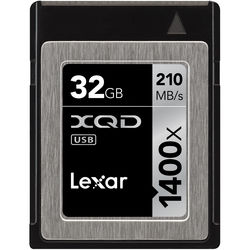 cartao xqd lexar 1400x 210mbs 32gb