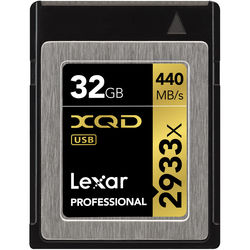 cartao xqd lexar 2933x 440mbs 32gb