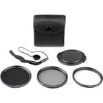 kit filtros uv polarizador densidade neutra bower 46mm